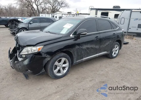 2010 Lexus Rx 350 from USA, damaged, VIN 2T2BK1BA7AC067731
